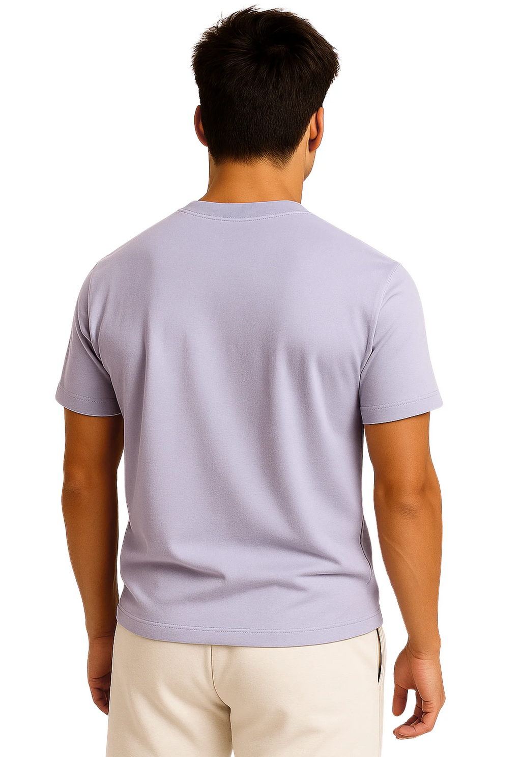 Lavender Unisex Streetwear T-Shirt – Stretch Fit Drip Graphic