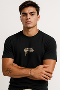 Black Unisex Stretch Fit Streetwear T-Shirt –  Minimal Streetwear Drip
