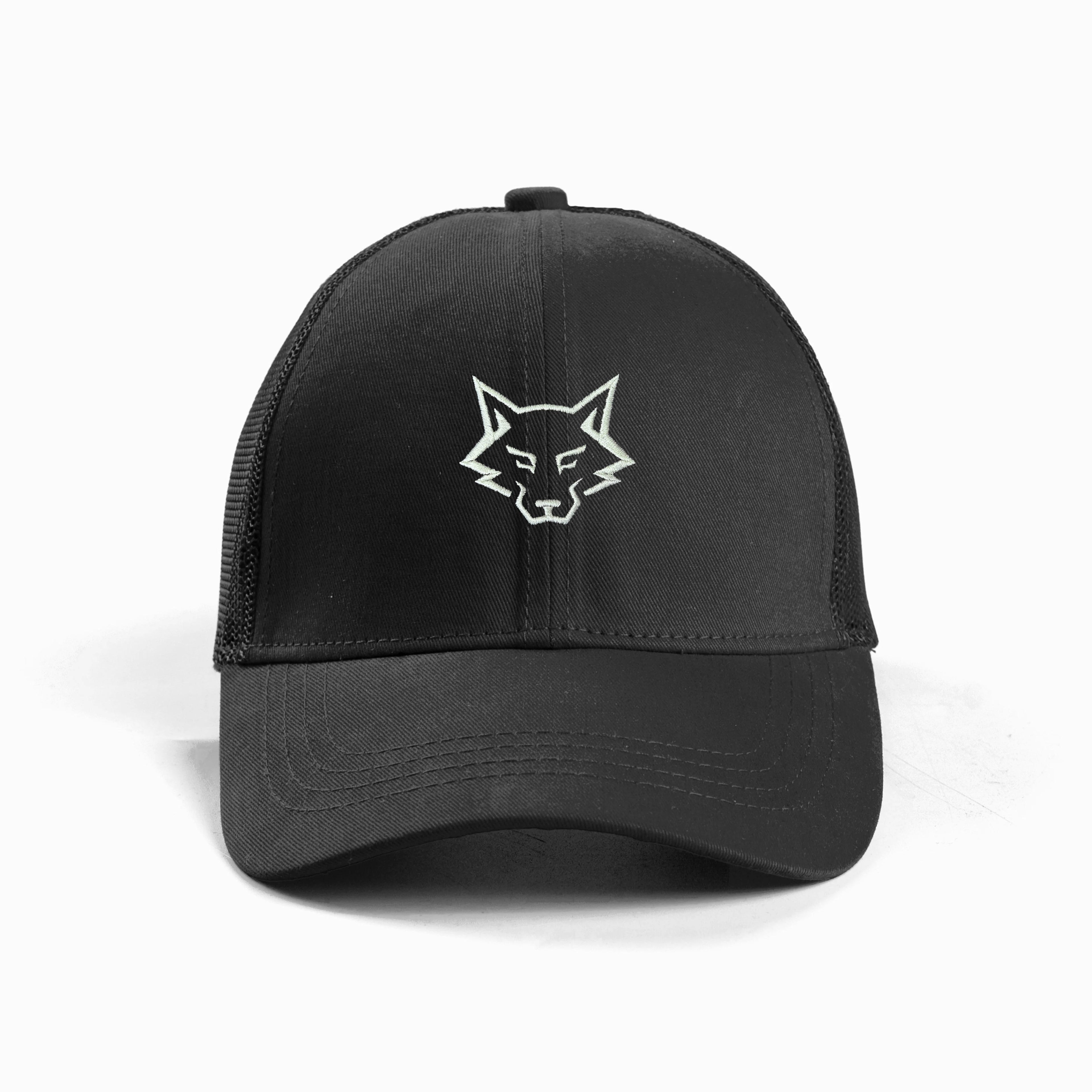 Alphahood Black Trucker Cap