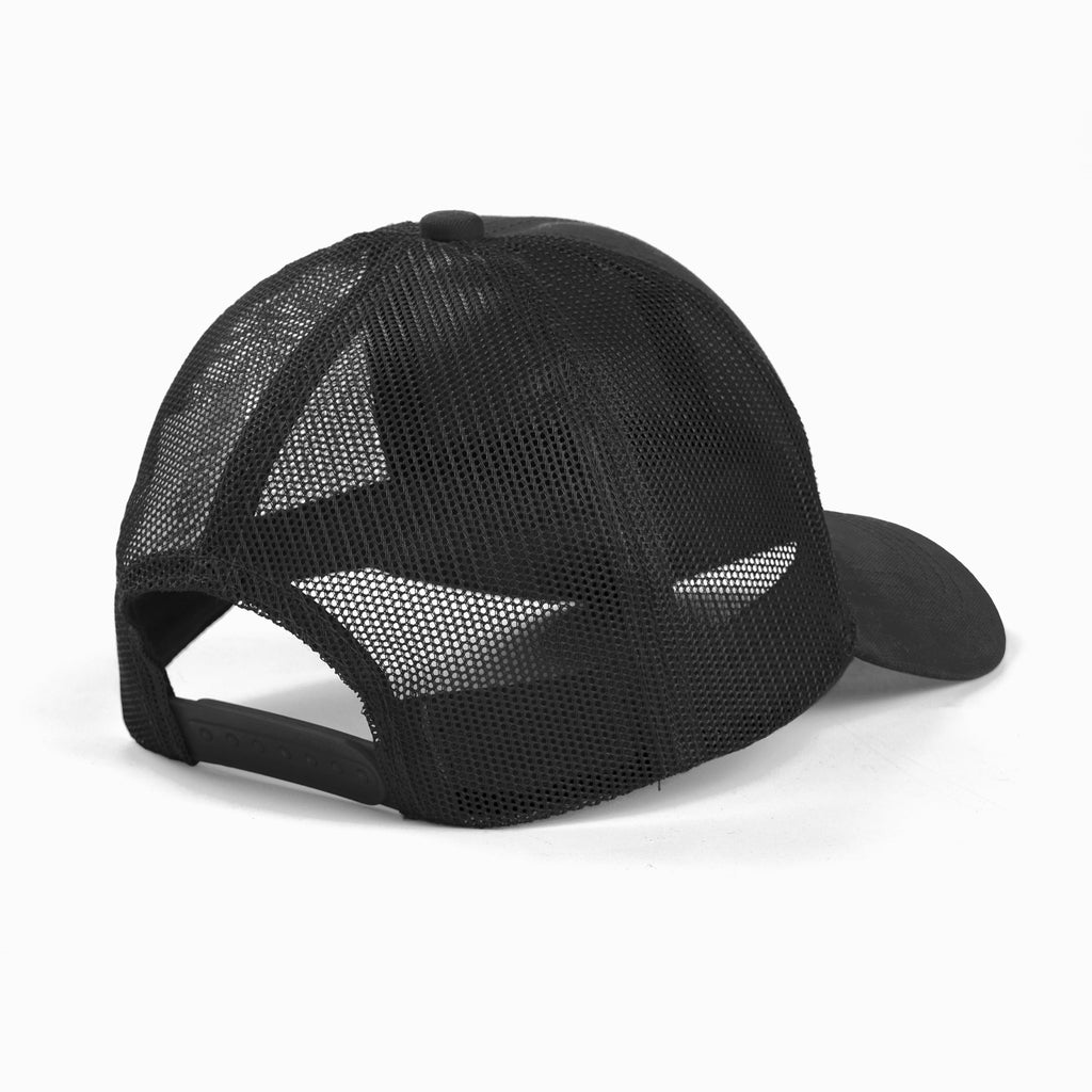 Alphahood Black Trucker Cap