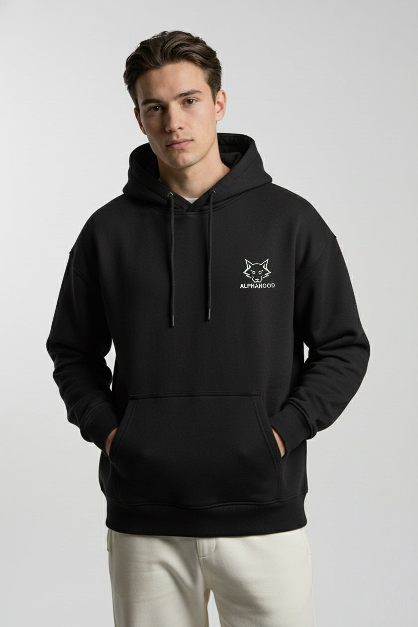Alphahood Signature Hoodie – Black Authority