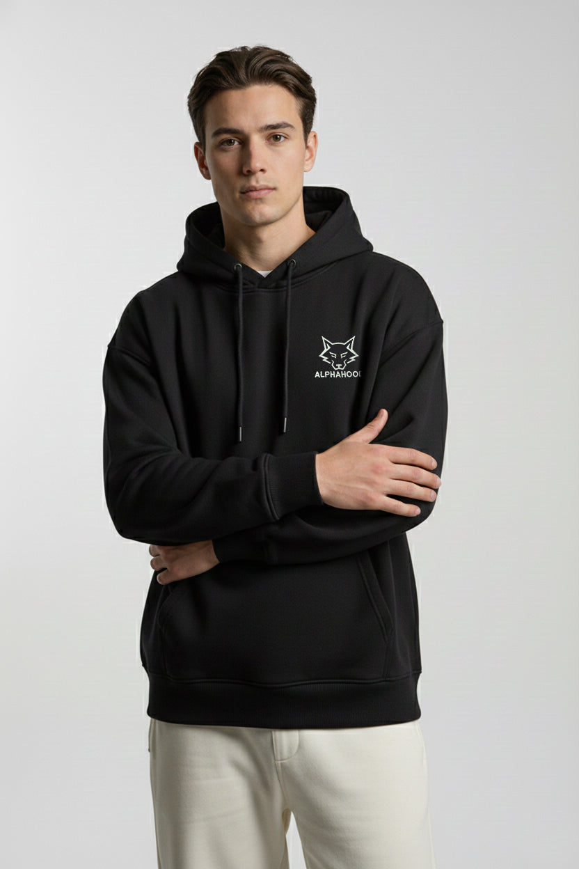 Alphahood Signature Hoodie – Black Authority