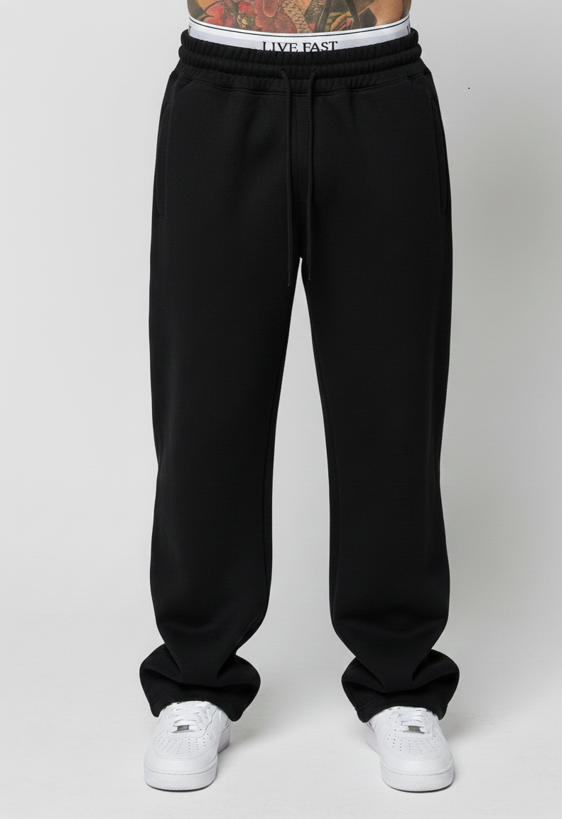 Alphahood Unisex Black Essential Sweatpants