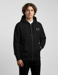 Alphahood Unisex Heavyweight Zip Hoodie – Black