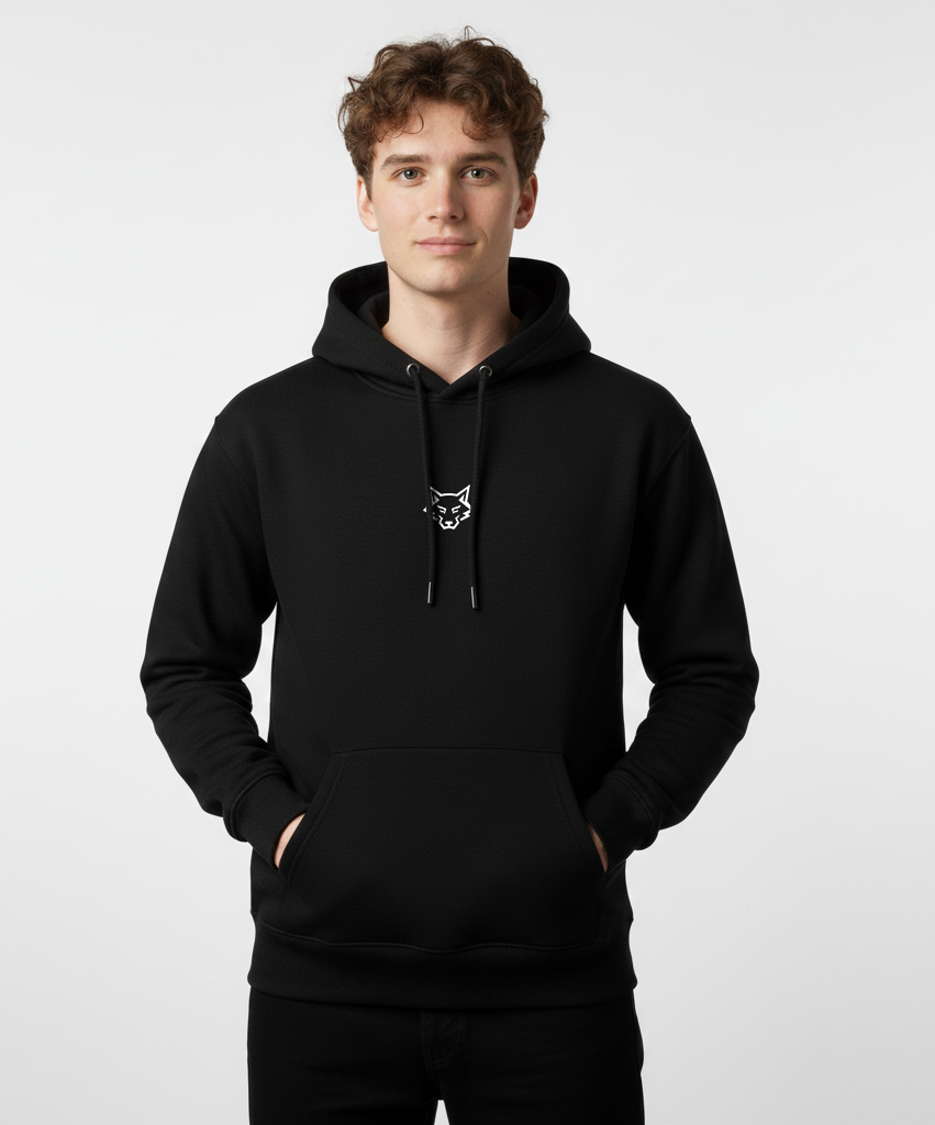 Alphahood Unisex Core Logo Hoodie – Black