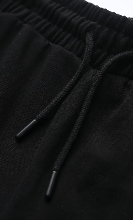 Alphahood Unisex Black Logo Sweatpants