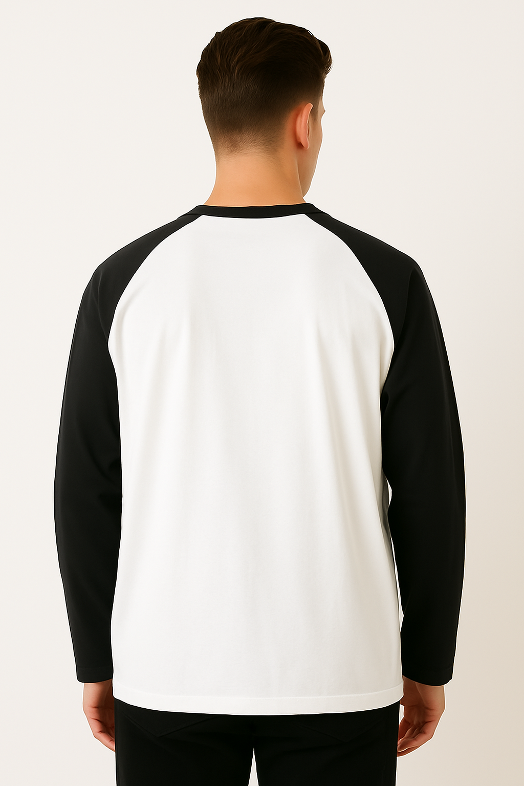 Alphahood Playmaker Raglan Tee – Black & White