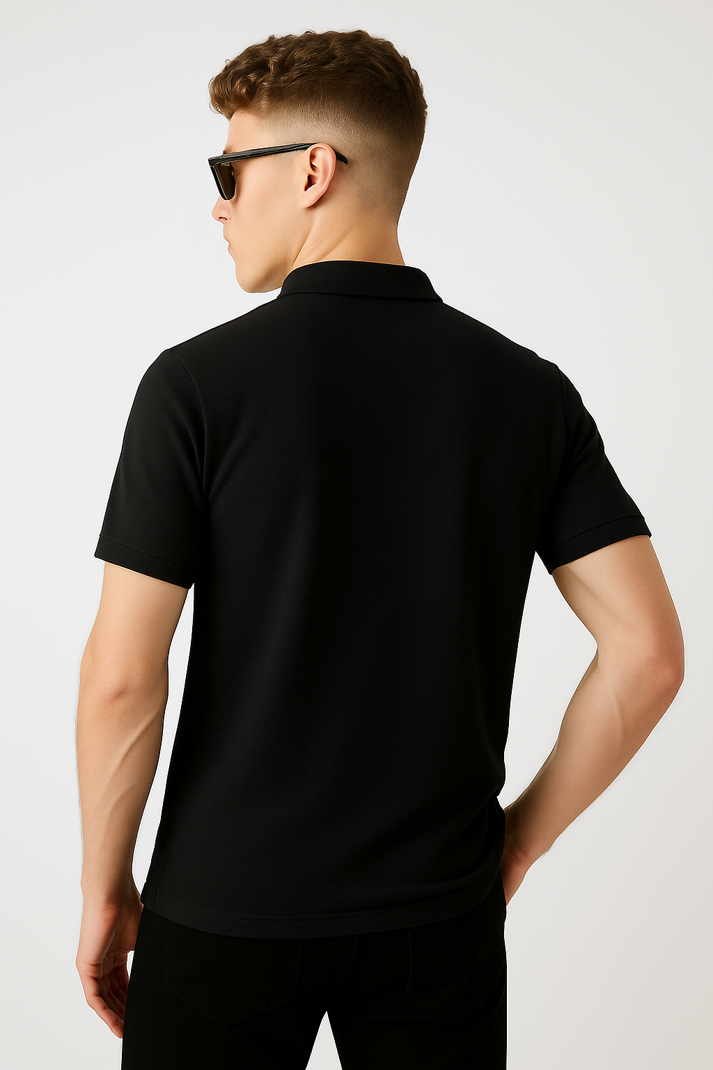 Alphahood Polo – Black