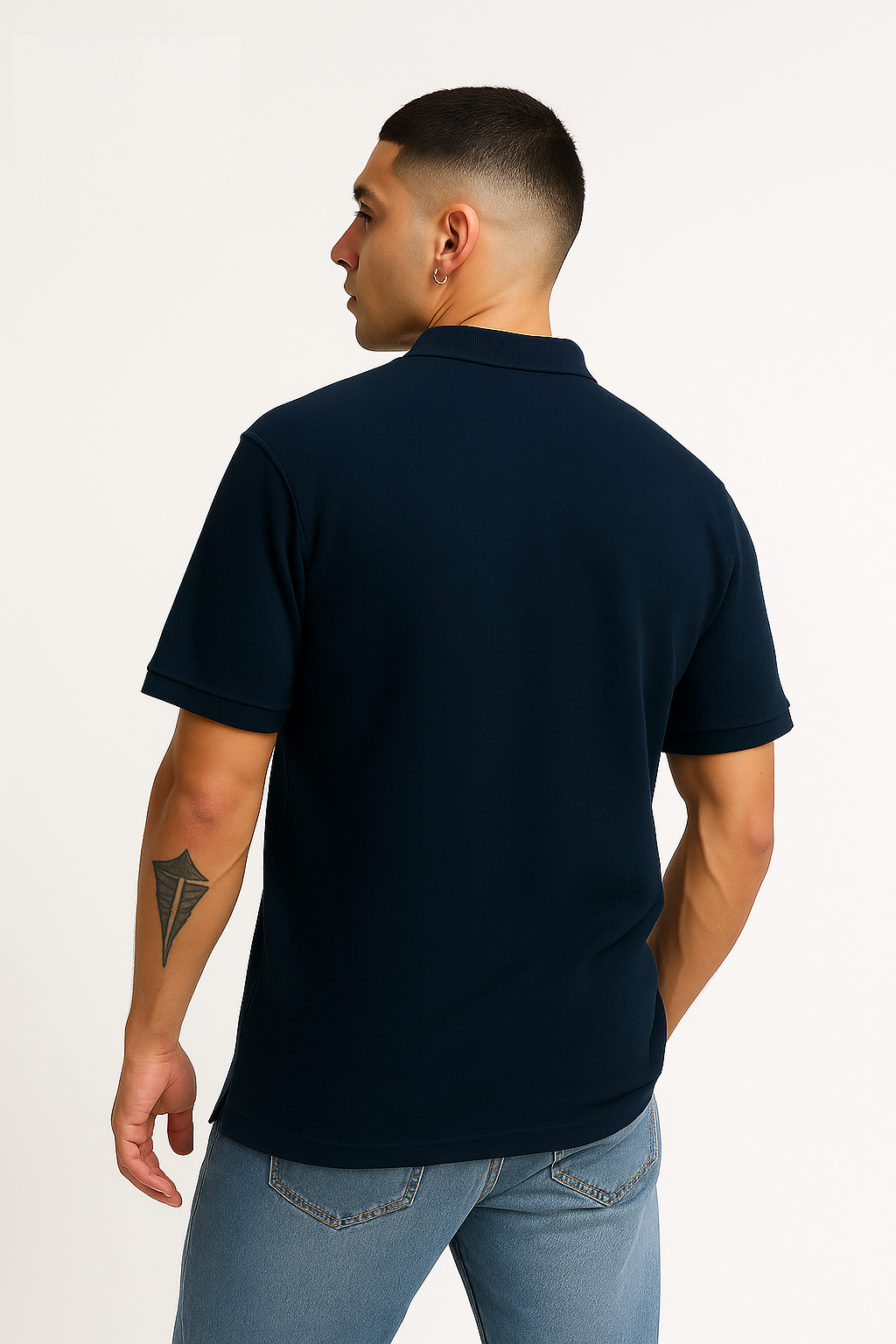 Alphahood Polo – Navy Blue