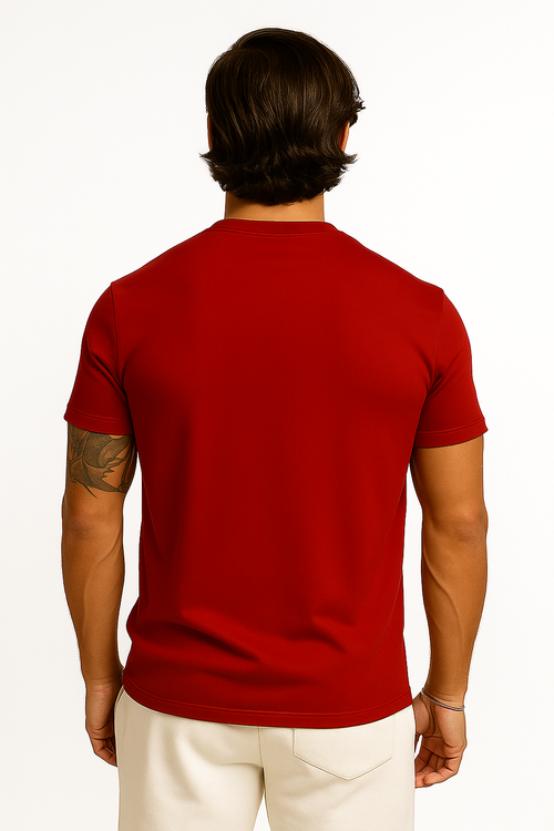 Alpha Mob Stretch Tee – Red