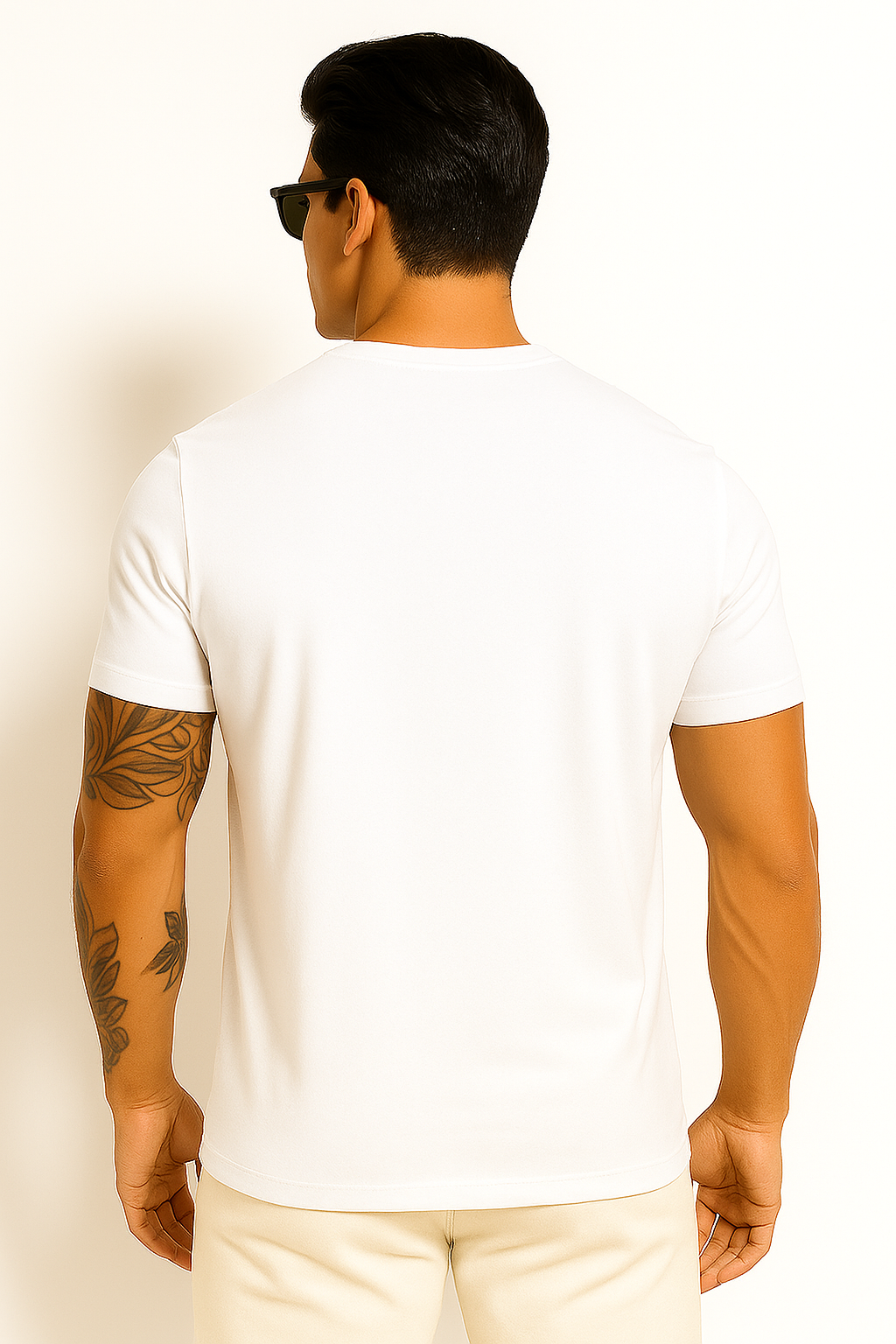 AlphaFlex Tee – Pure White