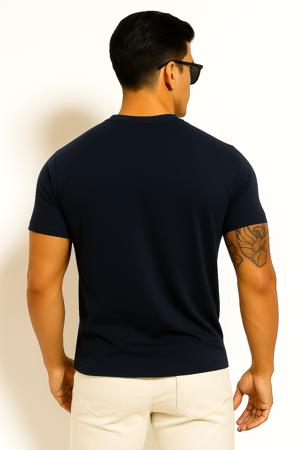 AlphaFlex Tee – Navy Core
