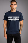 Navy Melange Legacy Core T-Shirt