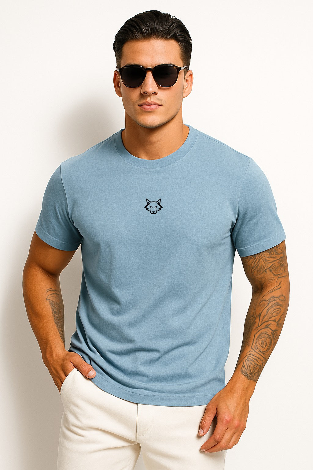 AlphaFlex Tee – Baby Blue