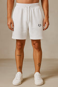 Alphahood Unisex Terry Shorts – Arctic White