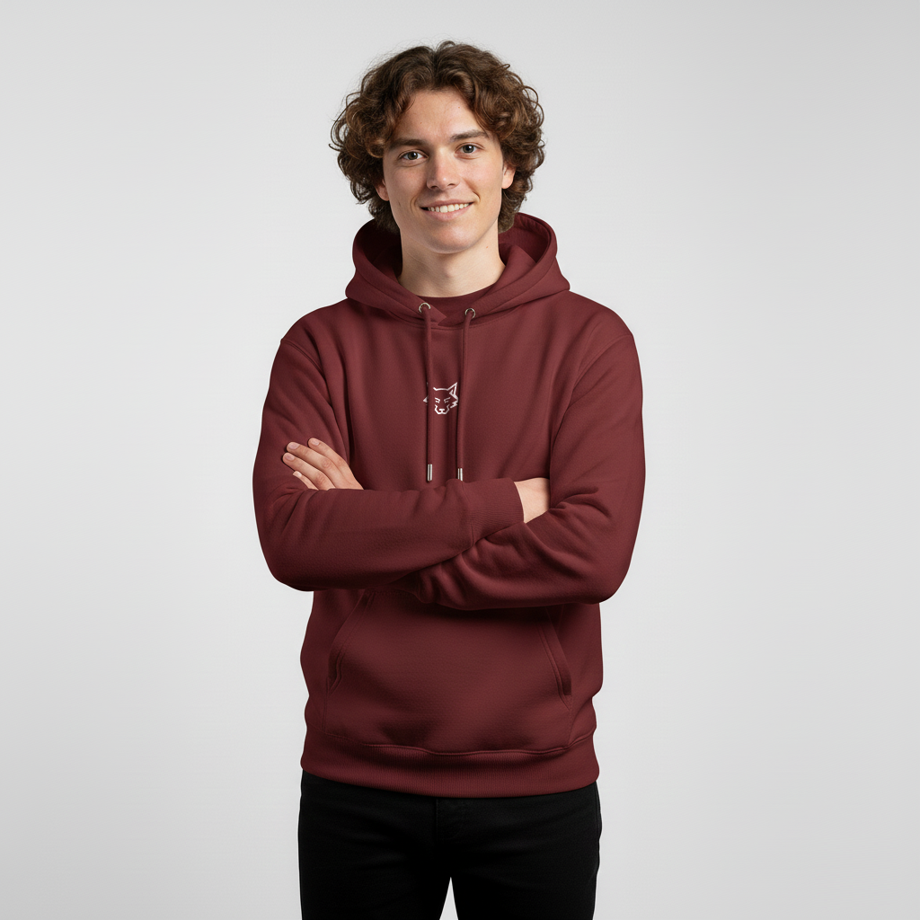 Alphahood Unisex Core Logo Hoodie – Maroon