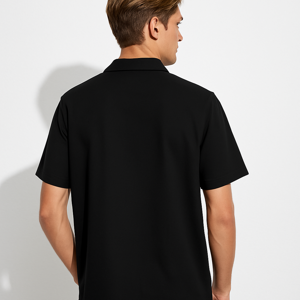 Black Oversized Street Shirt