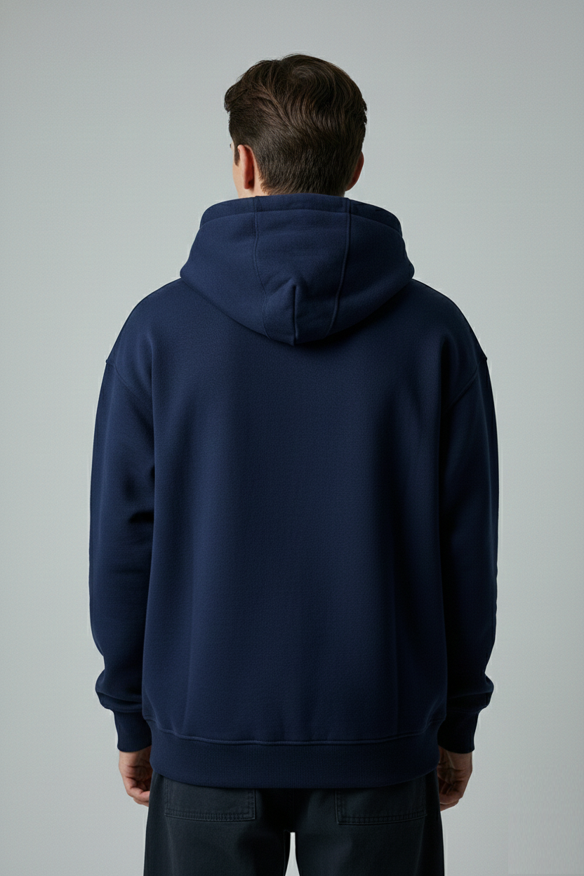 Alphahood Signature Hoodie – Navy Protocol