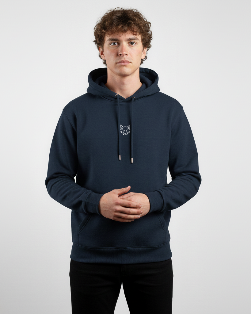 Alphahood Unisex Core Logo Hoodie – Navy Blue