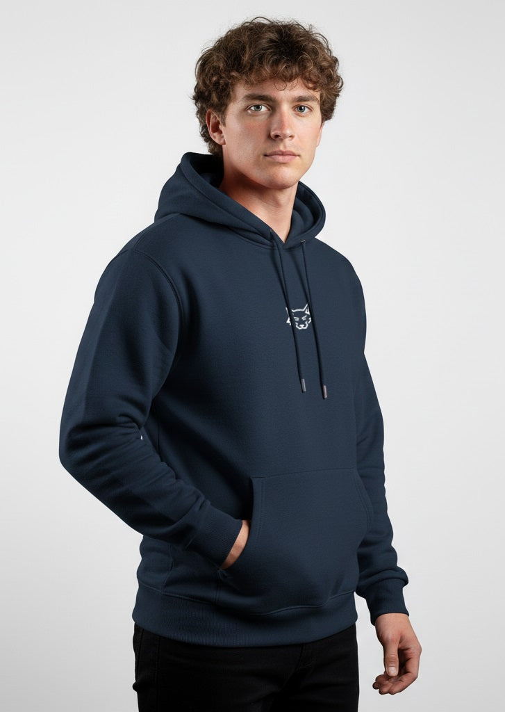 Alphahood Unisex Core Logo Hoodie – Navy Blue