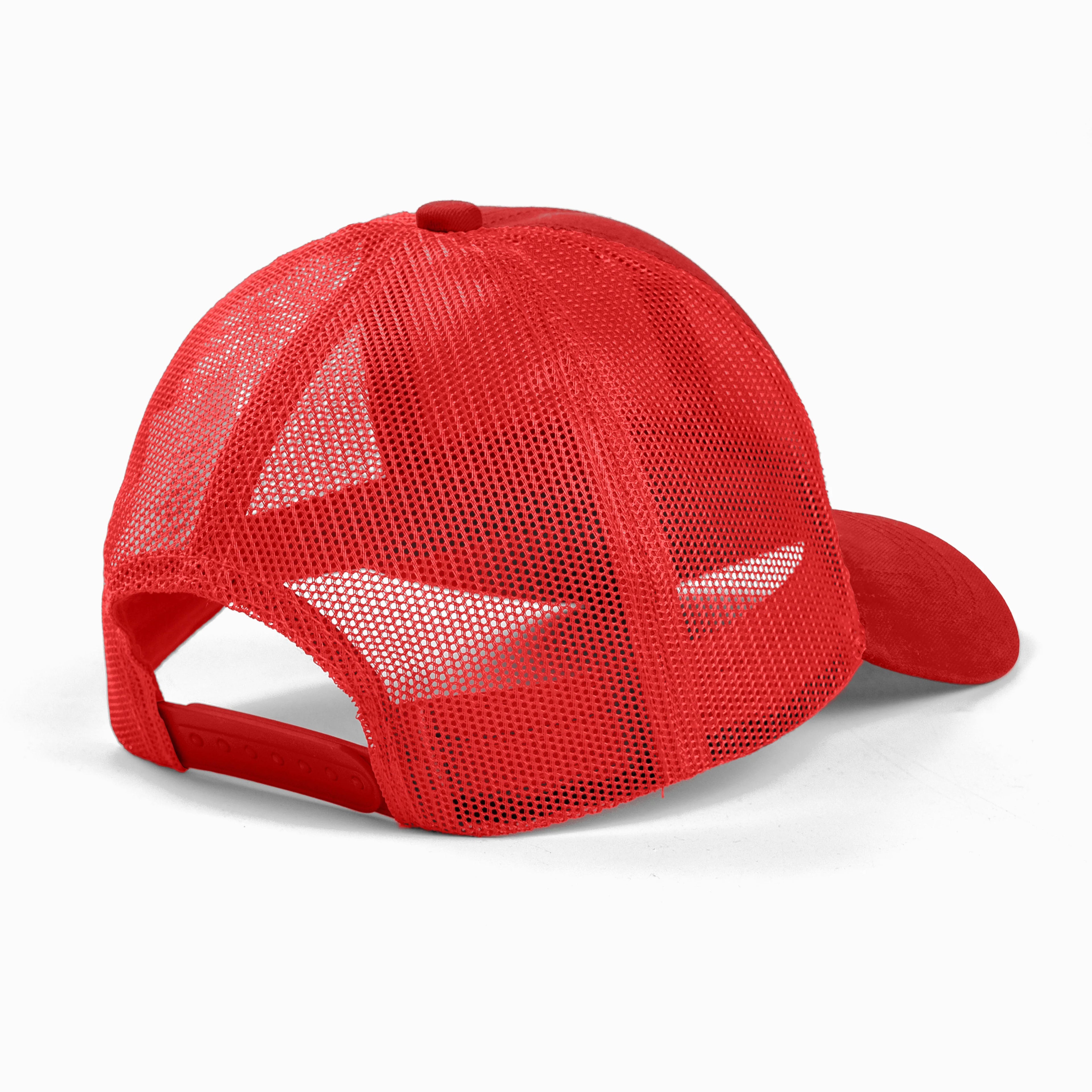 Alphahood Red Trucker Cap