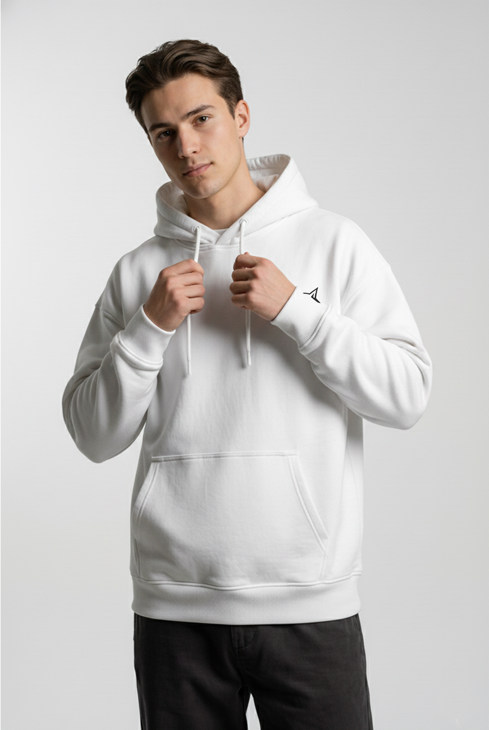 Alphahood Signature Hoodie – White Ascend
