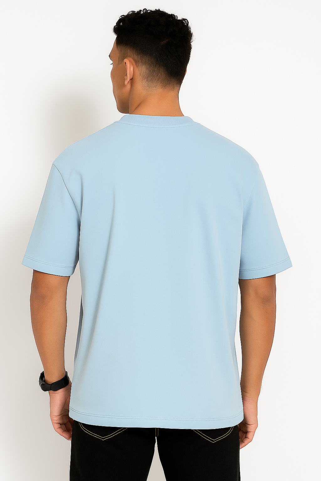 Alphahood Oversized Terry T-Shirt – White | Premium Streetwear Essential