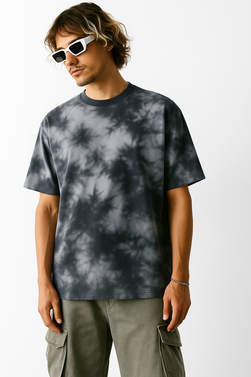 Alphahood Eclipse Tie-Dye Oversized Tee