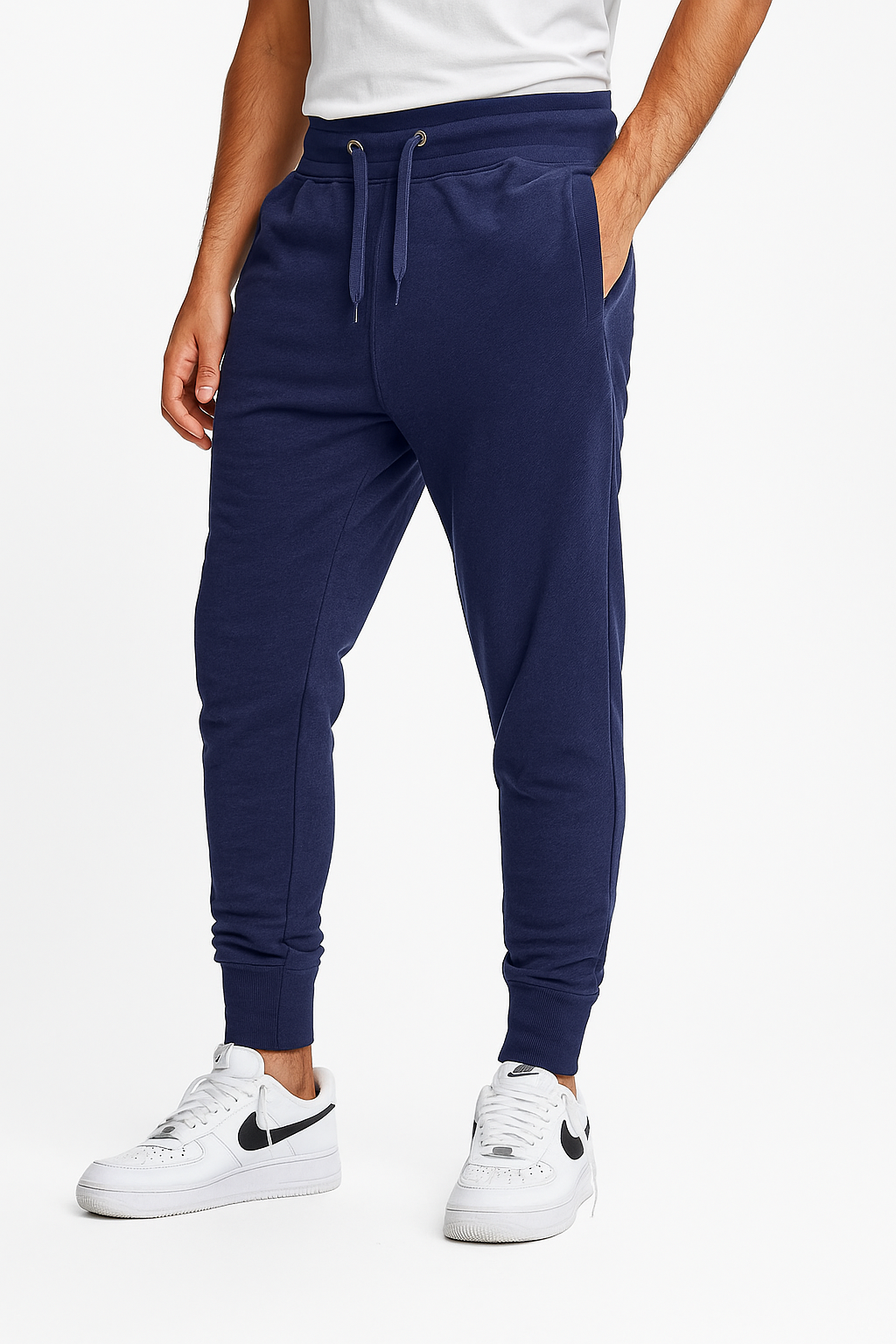 Alphahood Unisex Essential Core Joggers – Navy Blue